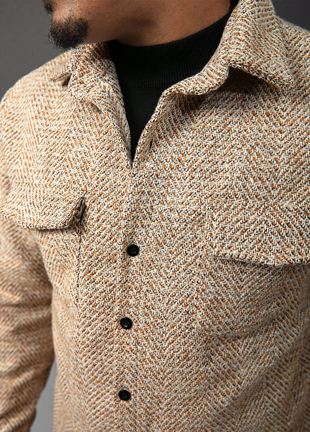 Куртка-сорочка SHEIN (341743567)