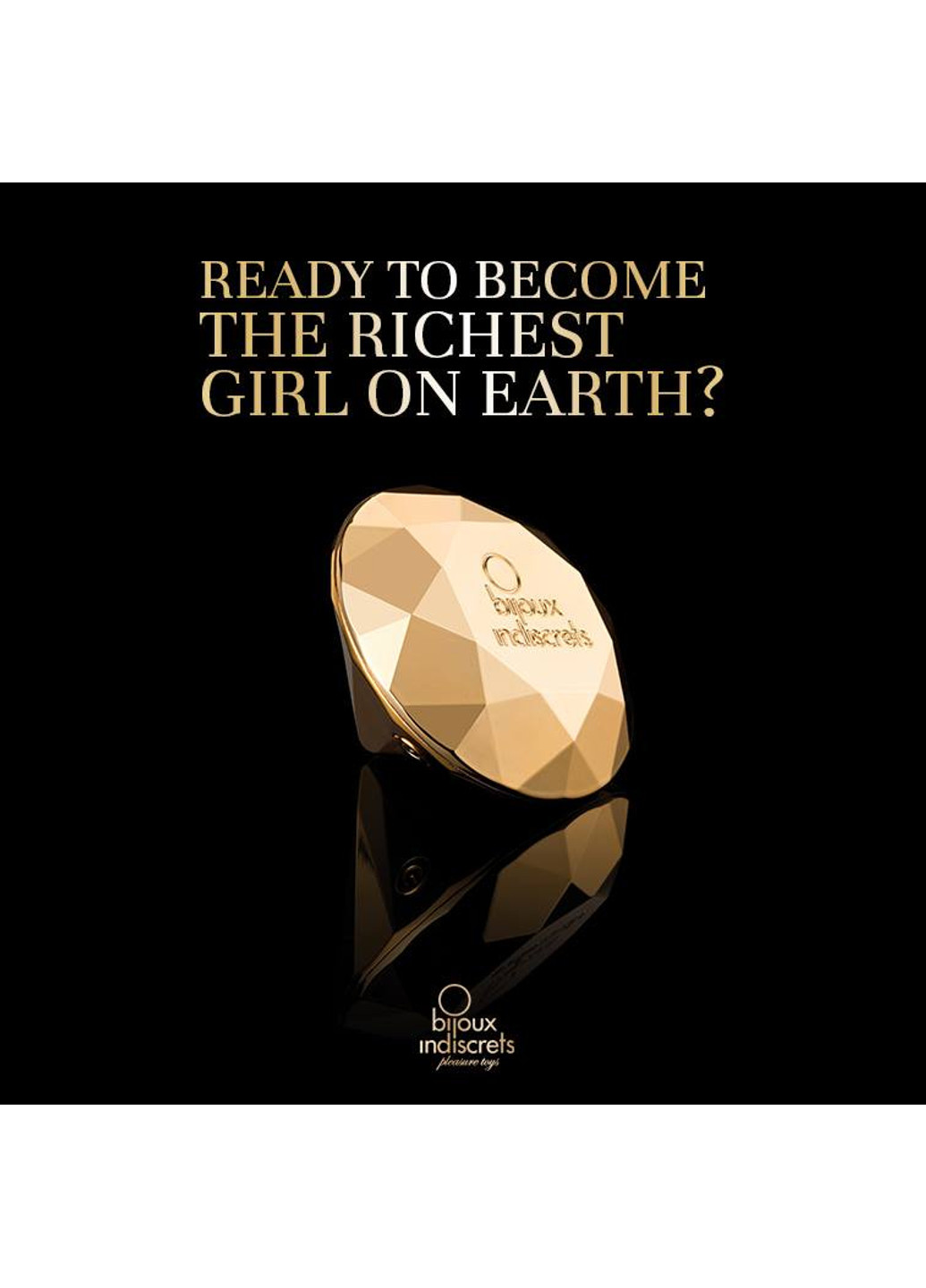 Вібратор-діамант Twenty One Vibrating Diamond Bijoux Indiscrets (252297695)