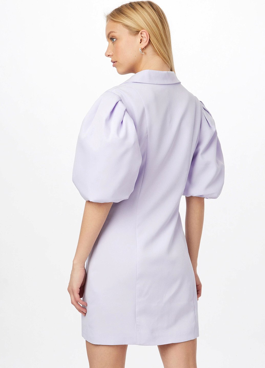 Лавандова кежуал сукня сукня-жакет Missguided однотонна