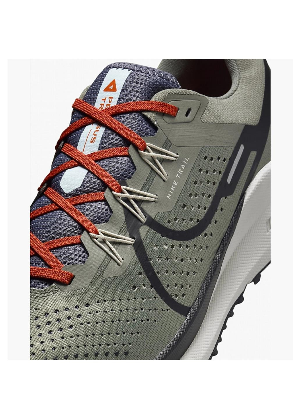 Оливковые (хаки) демисезонные кроссовки dj6158-007 Nike PEGASUS TRAIL 4