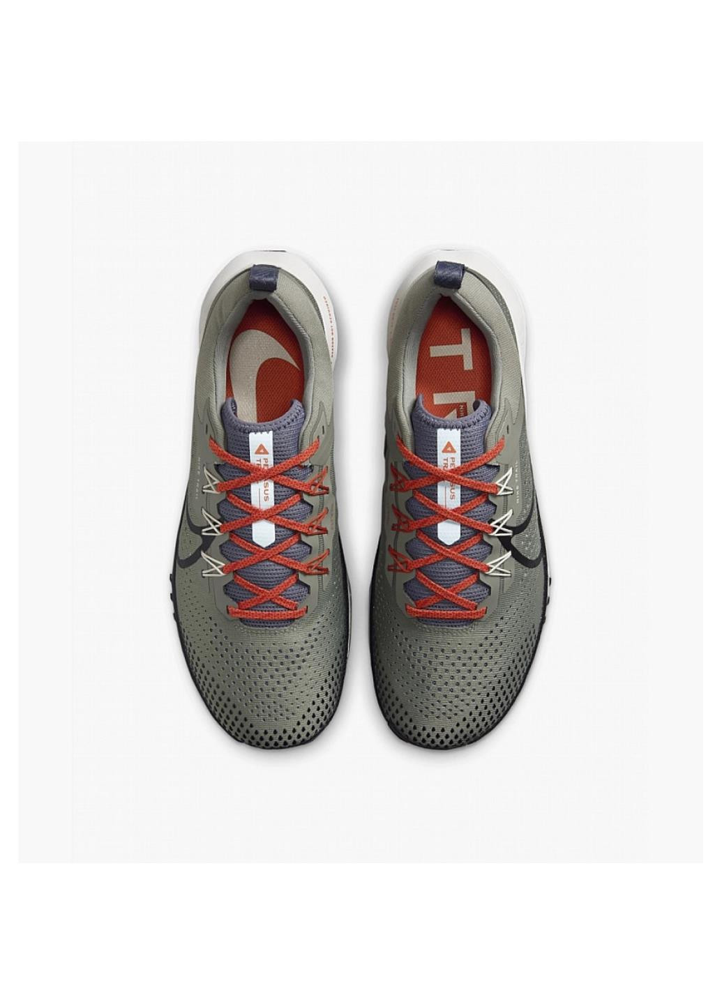 Оливковые (хаки) демисезонные кроссовки dj6158-007 Nike PEGASUS TRAIL 4