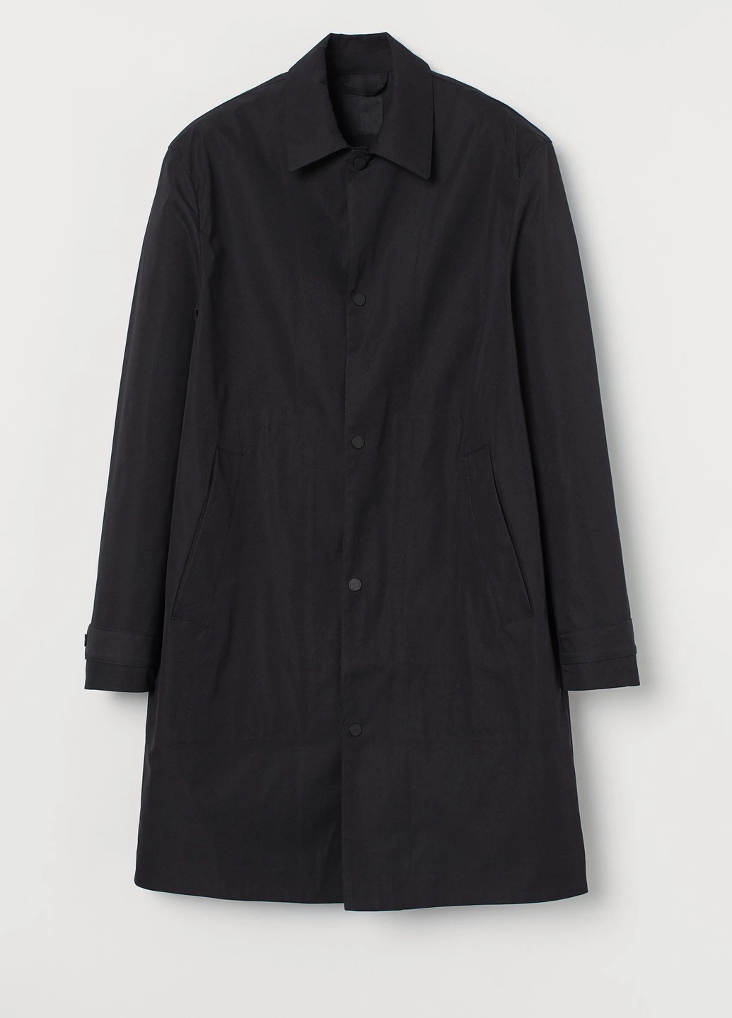 Черное демисезонное Полупальто H&M