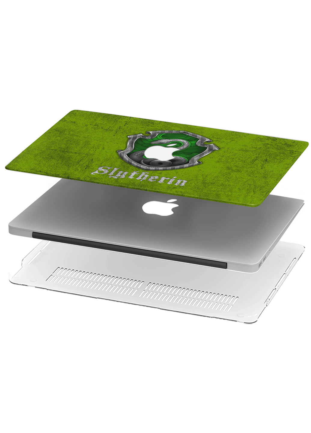 Чехол пластиковый для Apple MacBook Air 13 A1466 / A1369 Слизерин (Slytherin) (6351-2120) MobiPrint (218539466)
