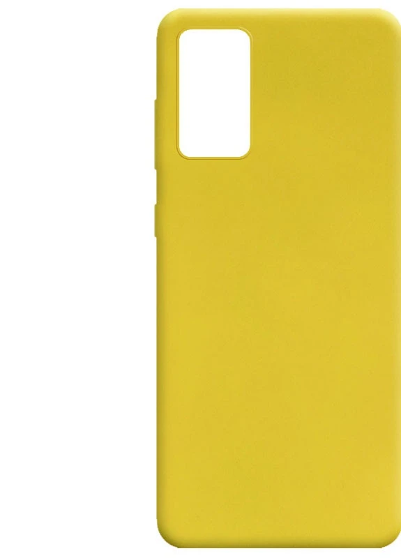 Силиконовый чехол Candy для Samsung Galaxy Note 20 Желтый (is_00000038760_7) Epik (238480416)