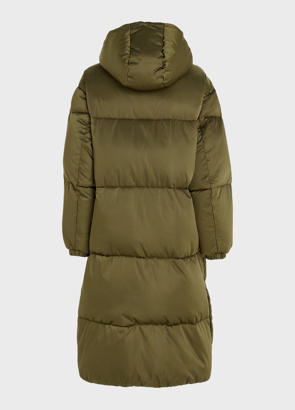 Зеленая зимняя куртка Tommy Jeans