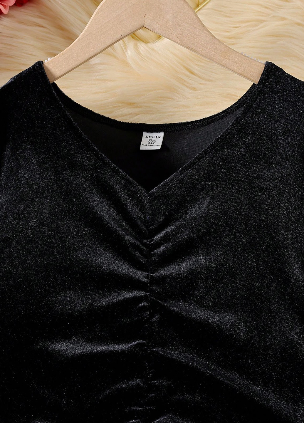 Чорна сукня SHEIN (329912734)