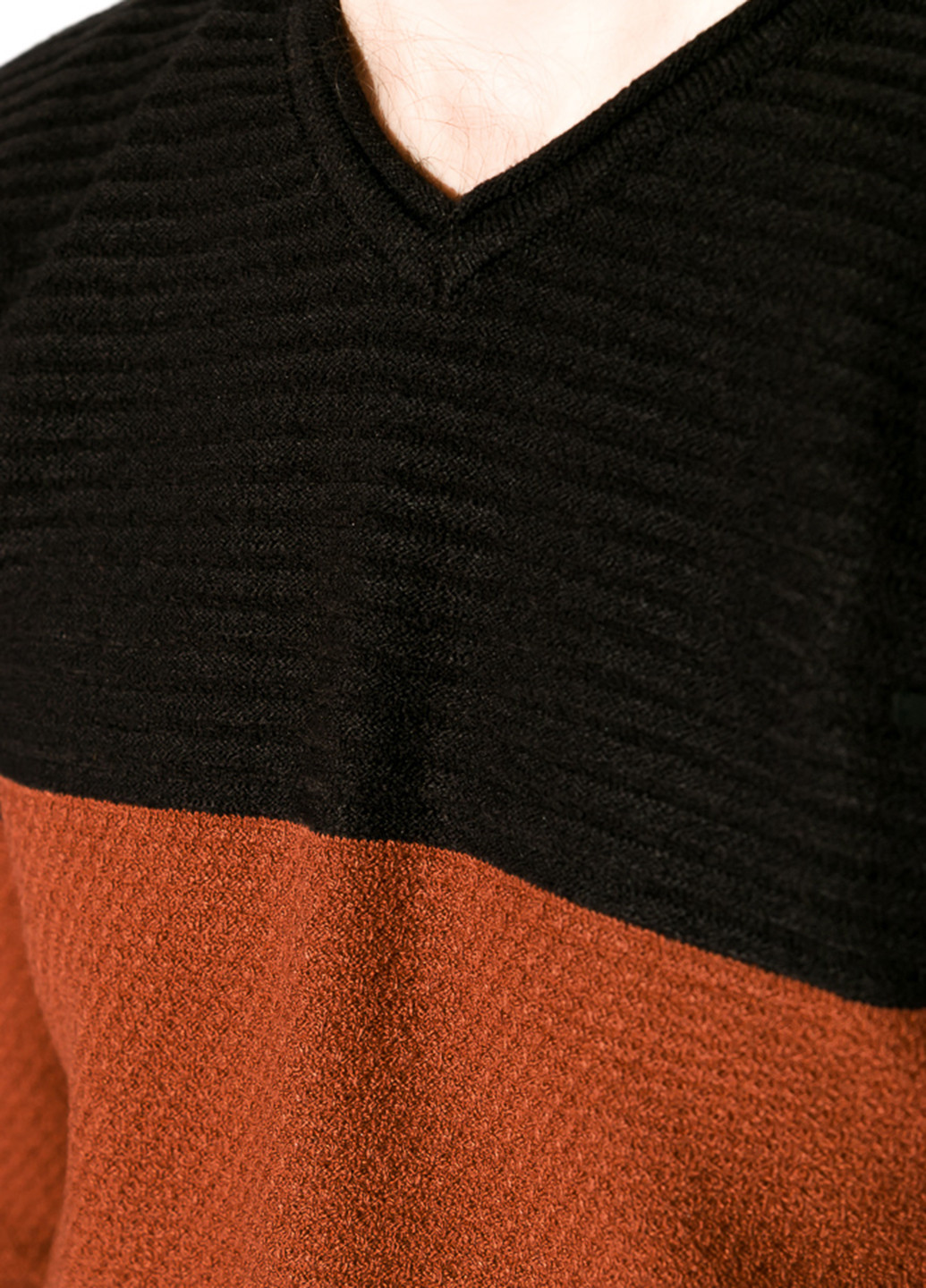 Терракотовый демисезонный пуловер пуловер Time of Style