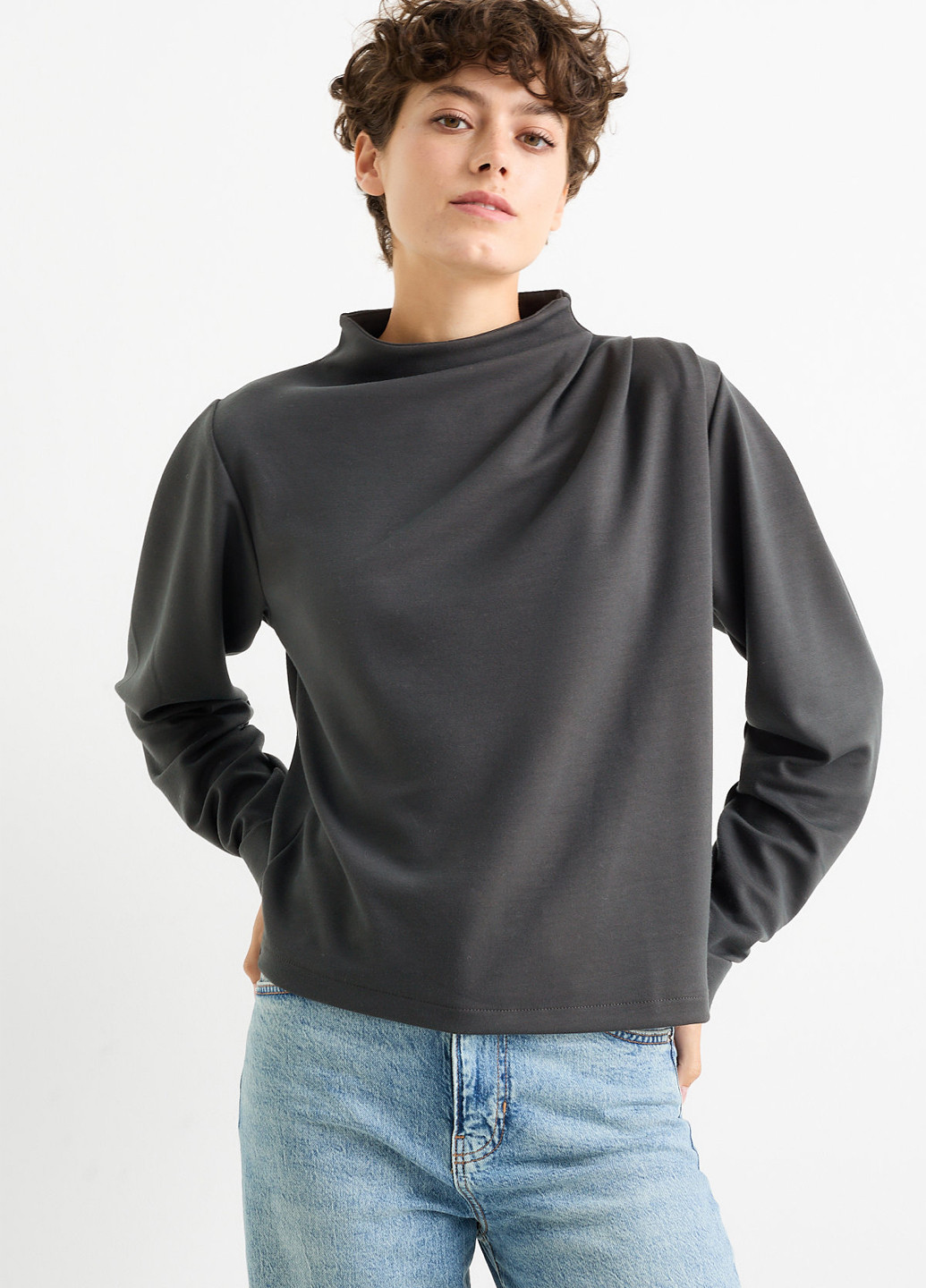 Чорна блуза C&A