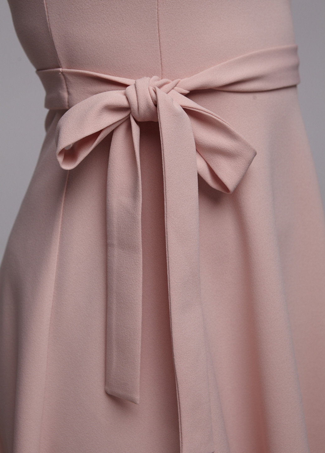 Світло-рожева кежуал сукня кльош Luniani однотонна