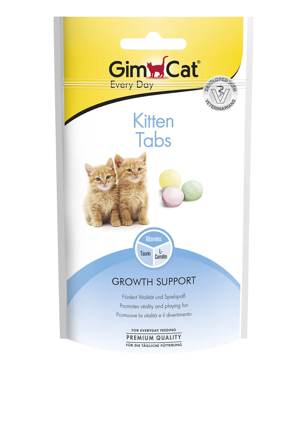 Таблетки Every Day Kitten, 40 г GimCat (251339065)