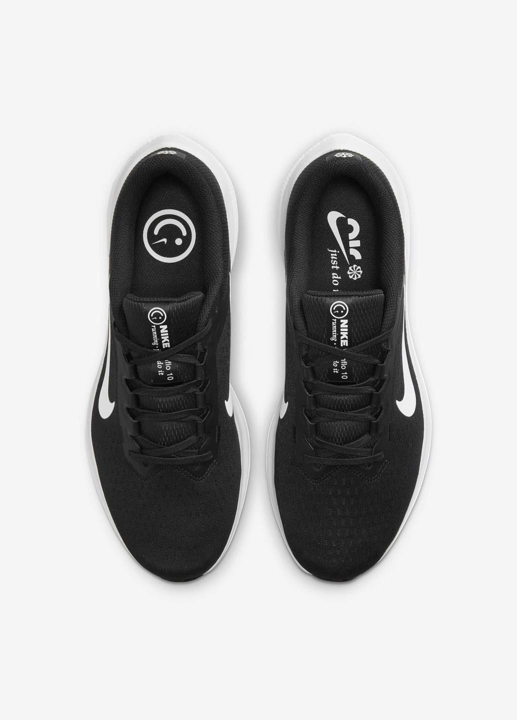 Черные демисезонные кроссовки dv4022-003 Nike Winflo 10