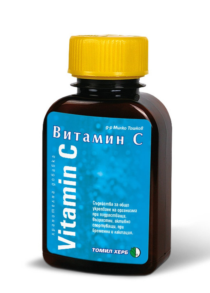 Таблетки Вітамін C №120, 500 мг. Tomil Herb - (252028505)