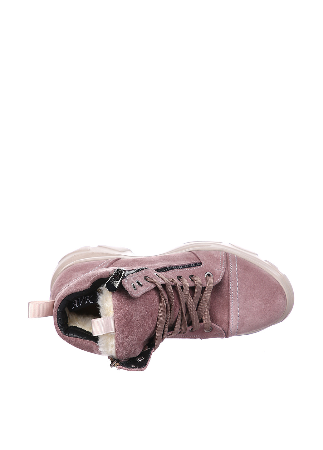 Зимние ботинки Avk Style со шнуровкой из натуральной замши