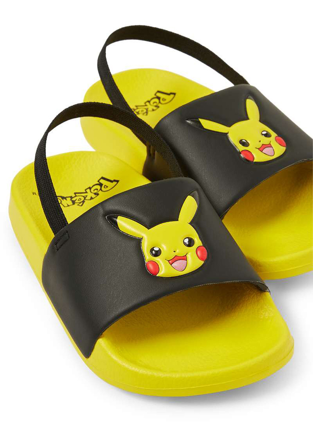 Черные пляжные, кэжуал сандалии C&A Без шнурков