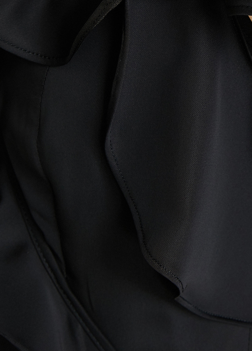 Черное кэжуал платье клеш KOTON