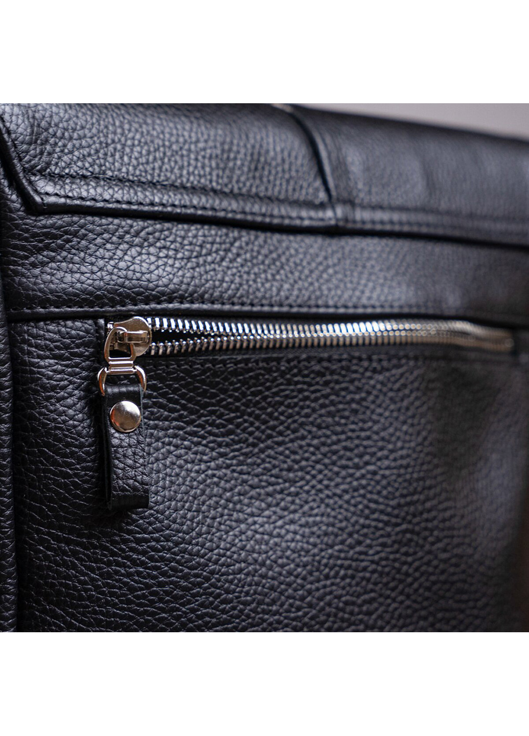 Чоловіча шкіряна сумка 24х25х8 см Shvigel (252127773)