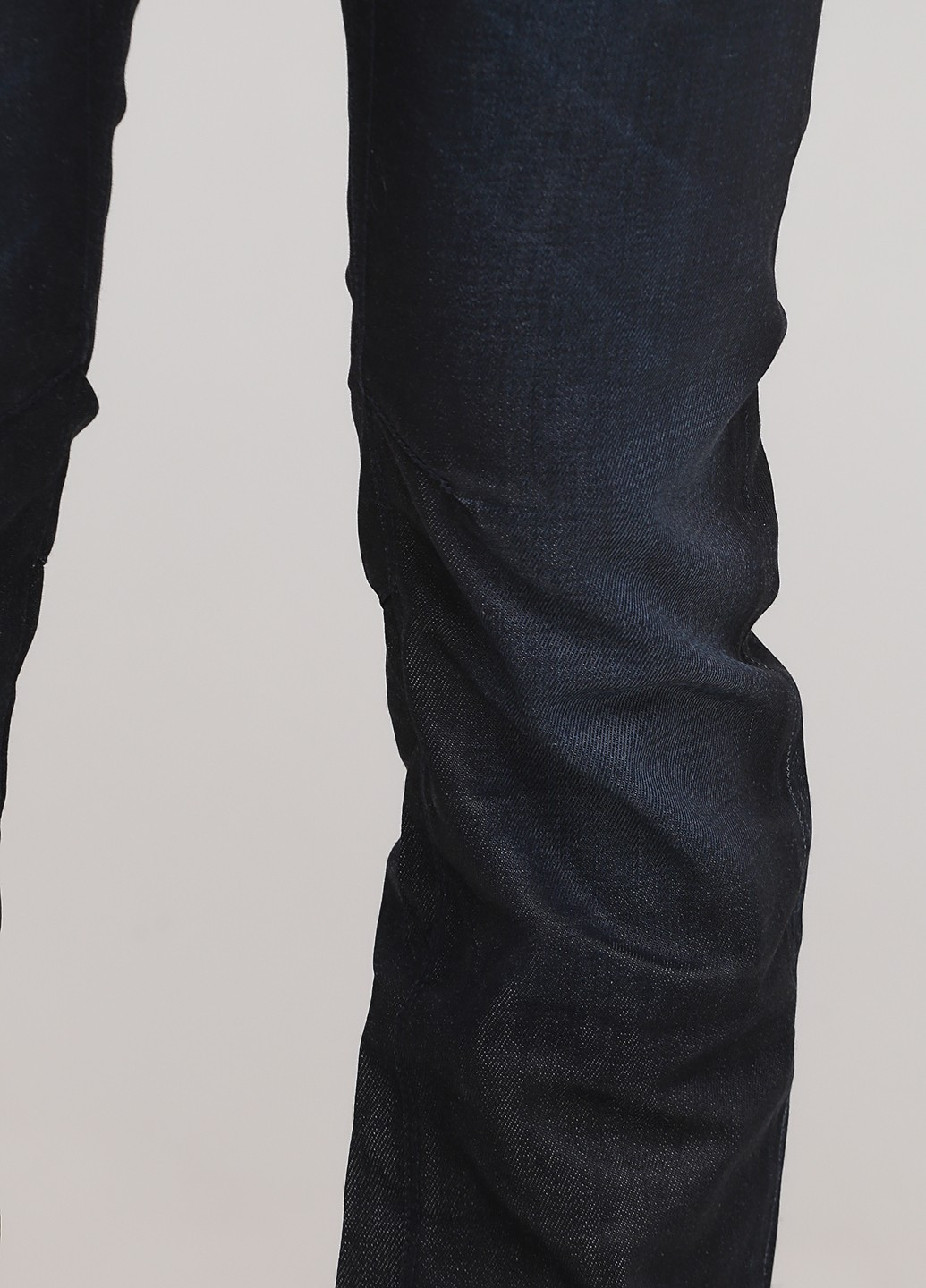 Темно-синие демисезонные прямые джинсы Cast Iron