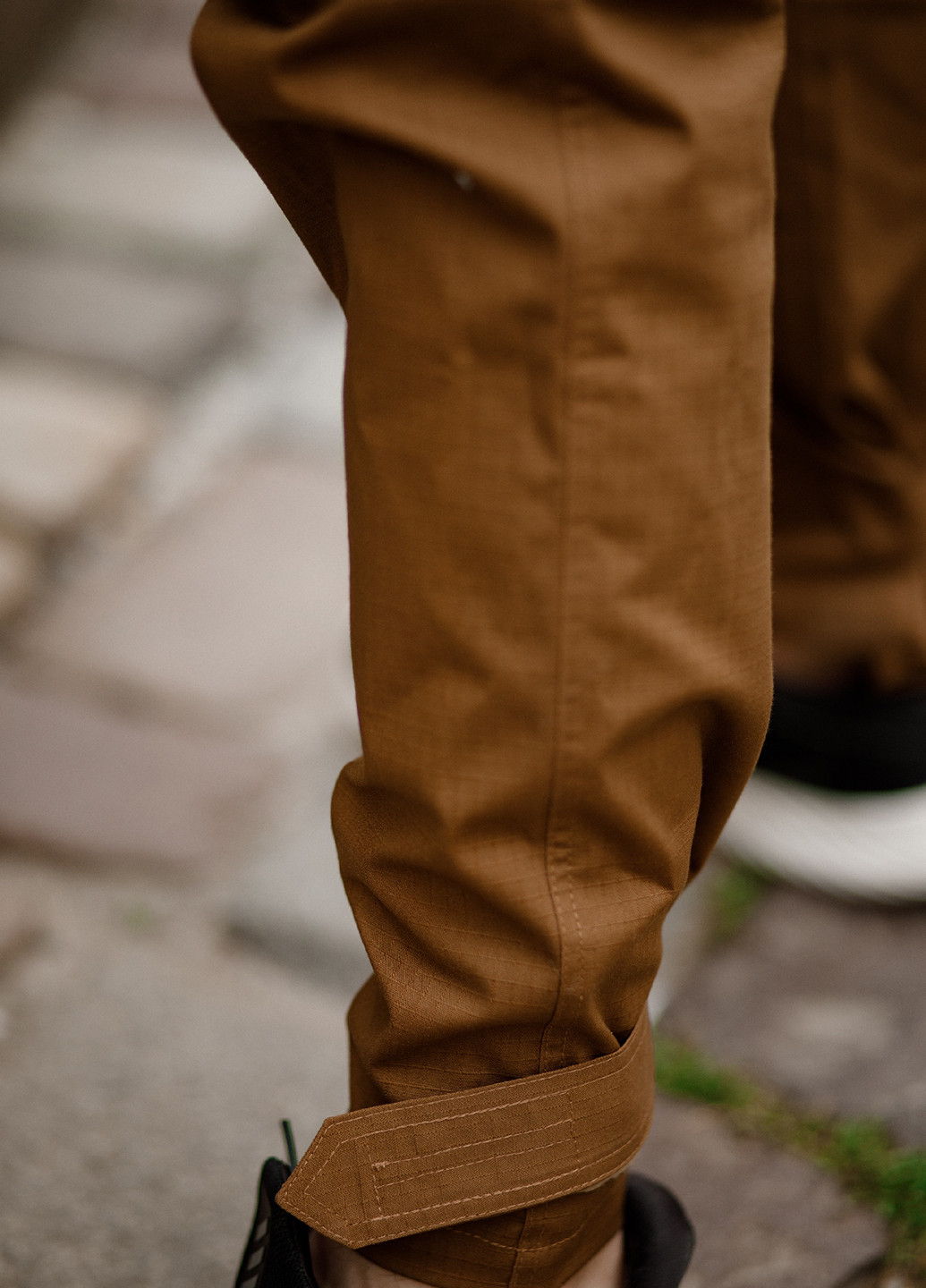 Коричневые кэжуал демисезонные карго, зауженные брюки MaCo exclusive