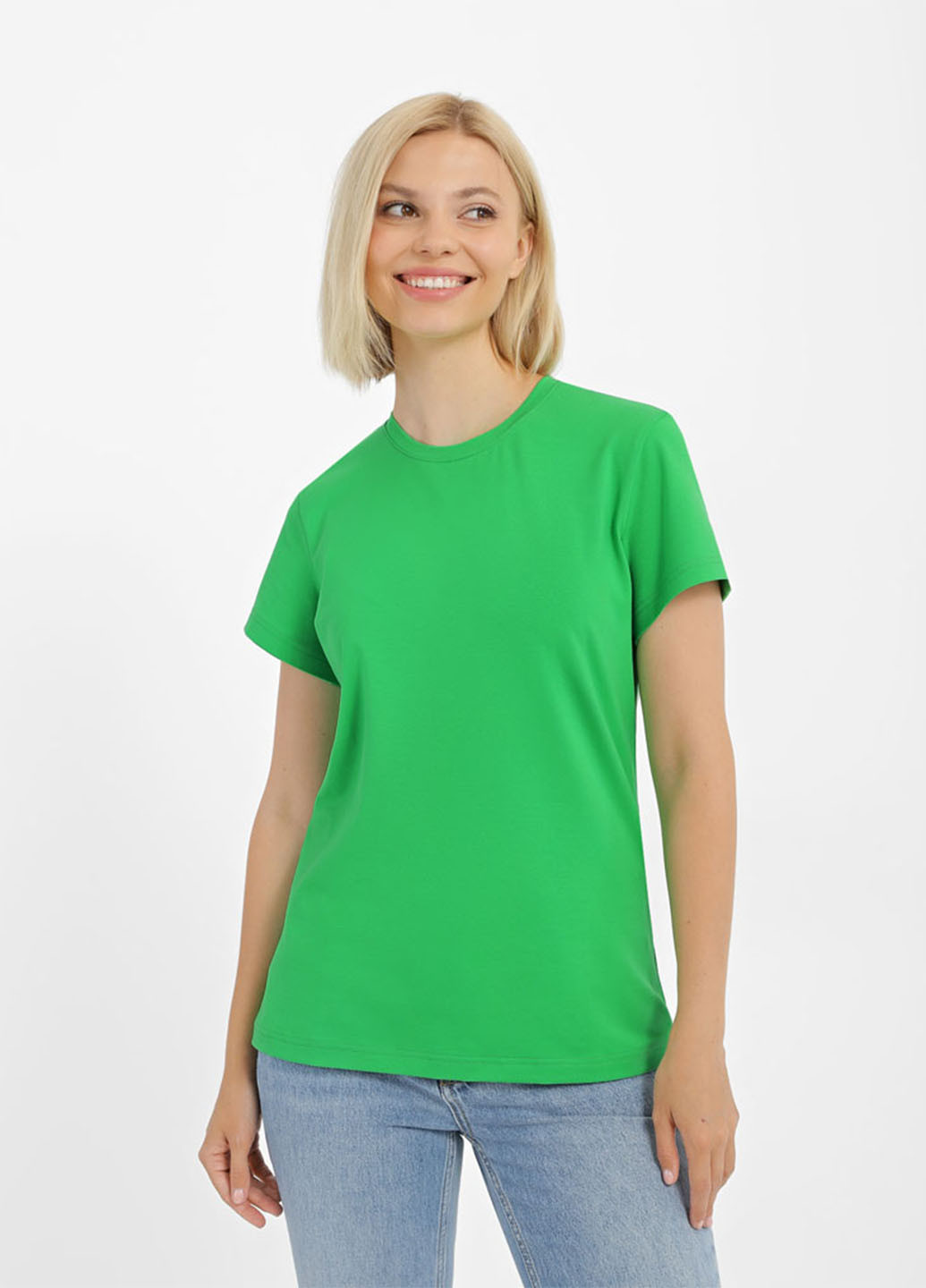 Світло-зелена літня футболка Promin