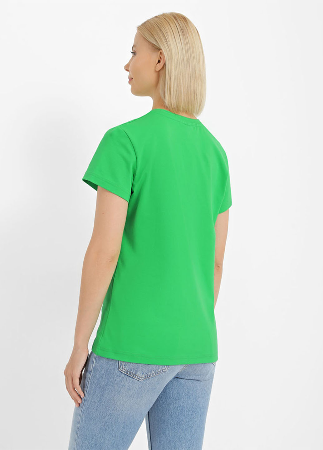 Светло-зеленая летняя футболка Promin