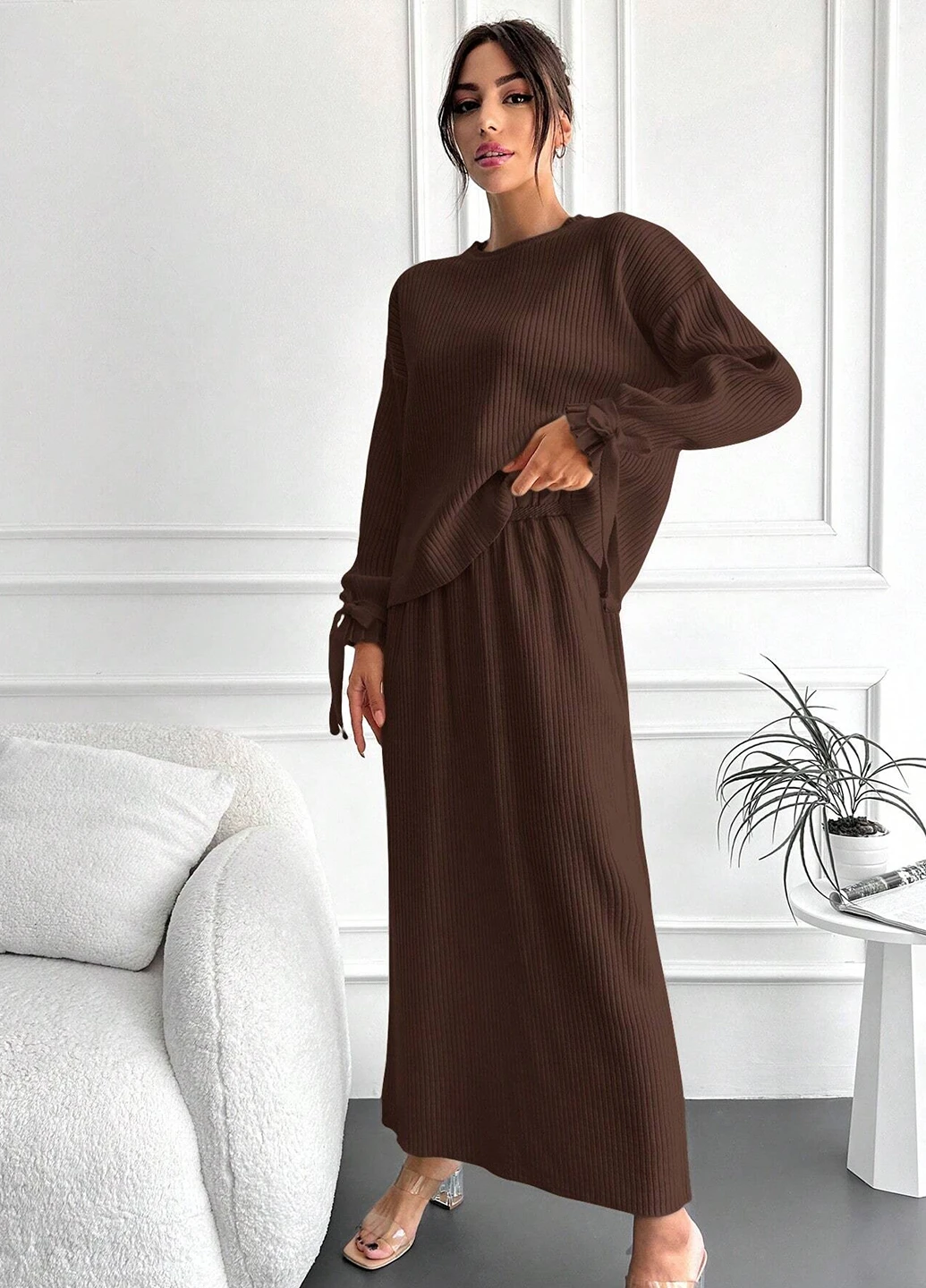 Костюм (светр, спідниця) SHEIN (308797279)