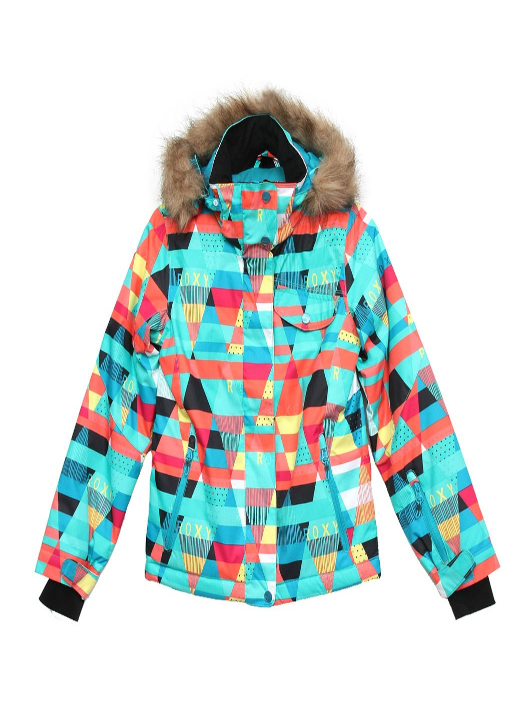 Комбинированная зимняя куртка Roxy