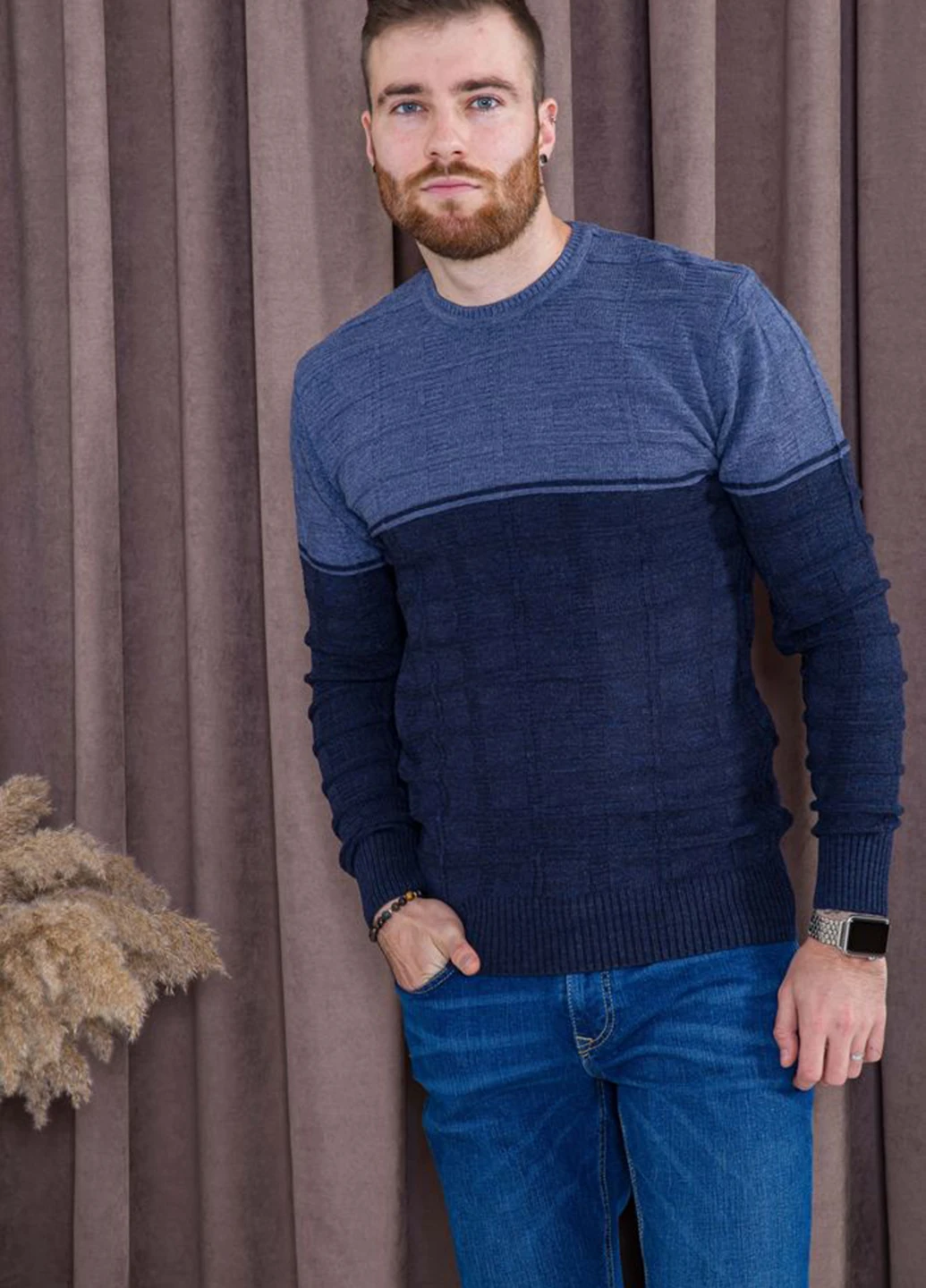 Темно-синій демісезонний джемпер джемпер Ager