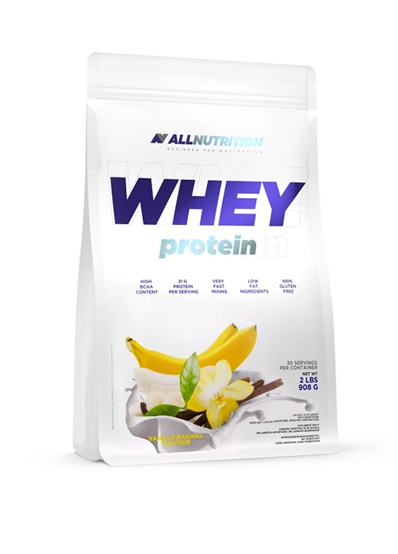 Сывороточный протеин Whey Protein 900g (Vanilla Banana) Allnutrition (254916581)