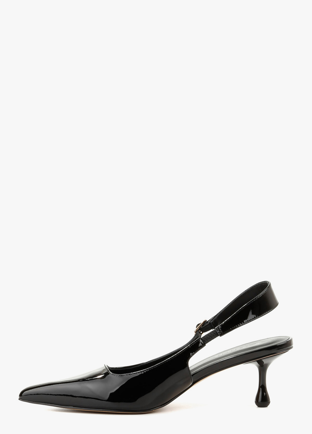 Le'BERDES Туфли слингбеки черный з натуральная кожа, украина — лето (322646235)