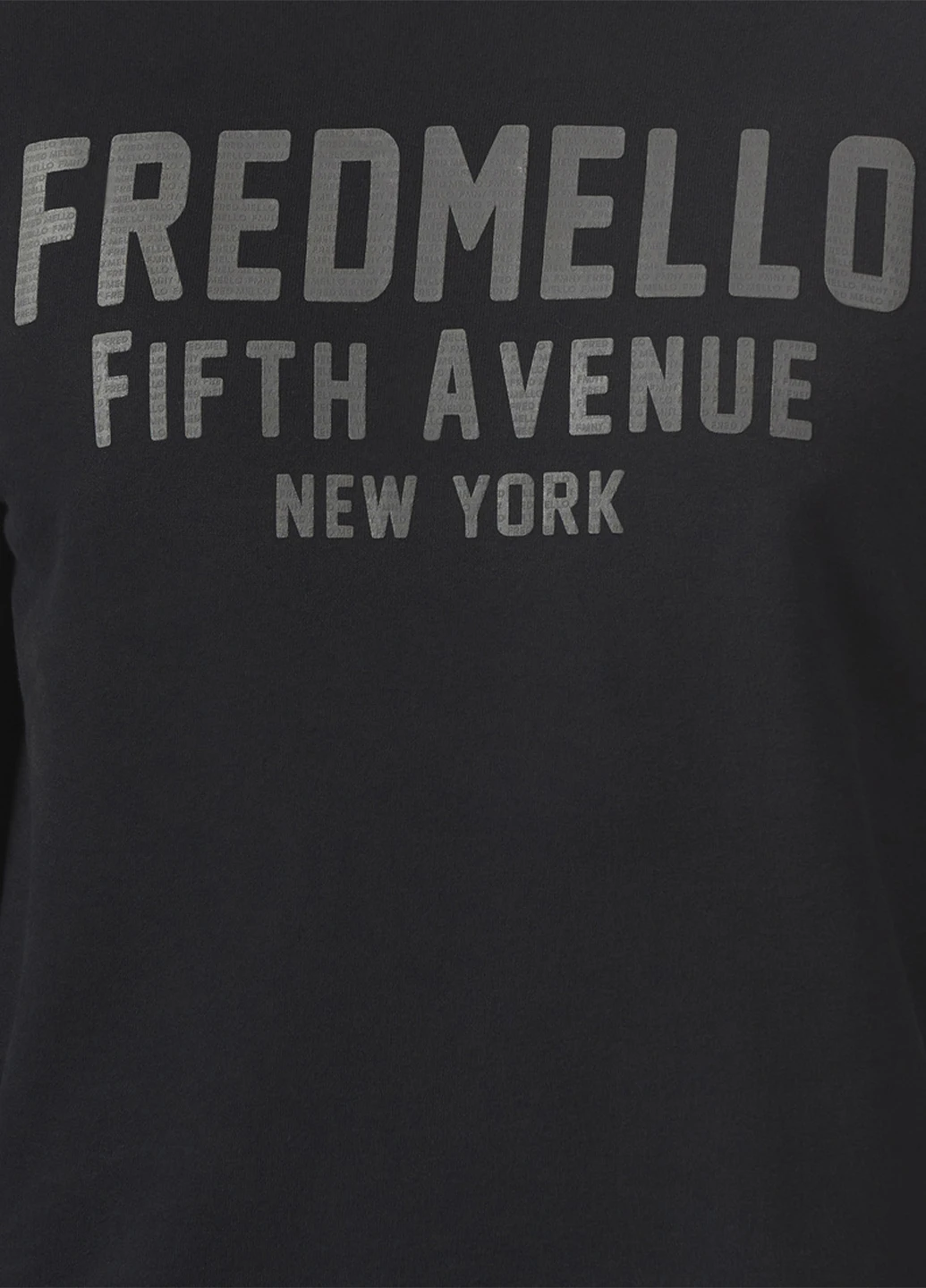Чорний демісезонний джемпер Fred Mello