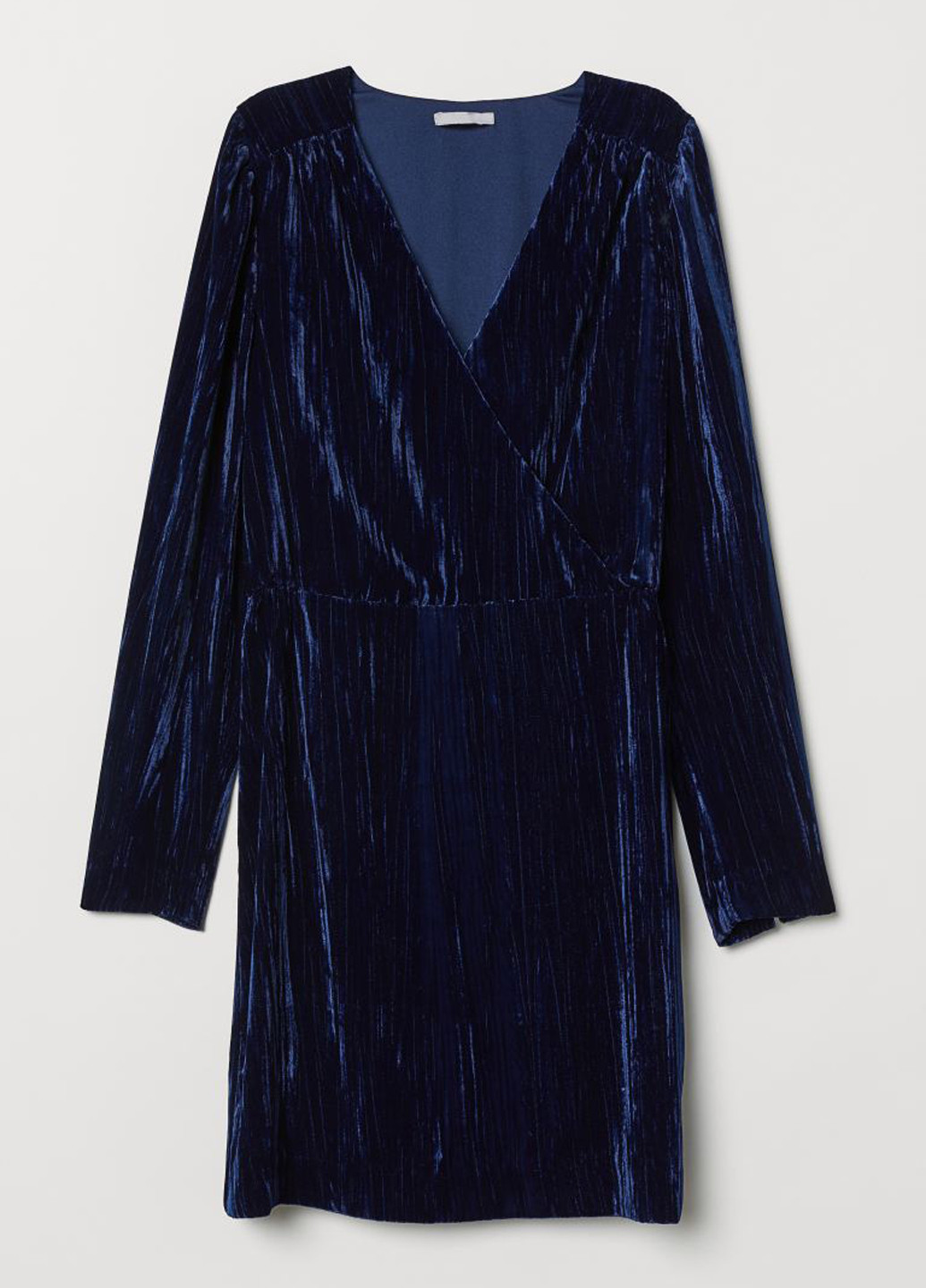 Темно-синя кежуал плаття, сукня футляр H&M однотонна