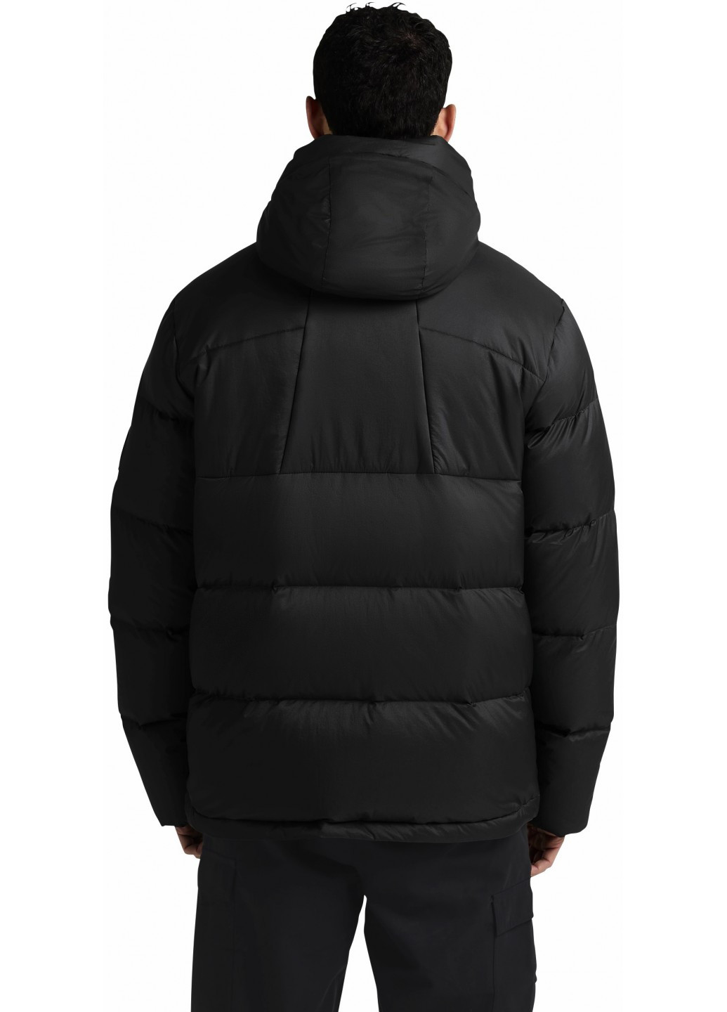 Черный зимний Пуховик Jack Wolfskin