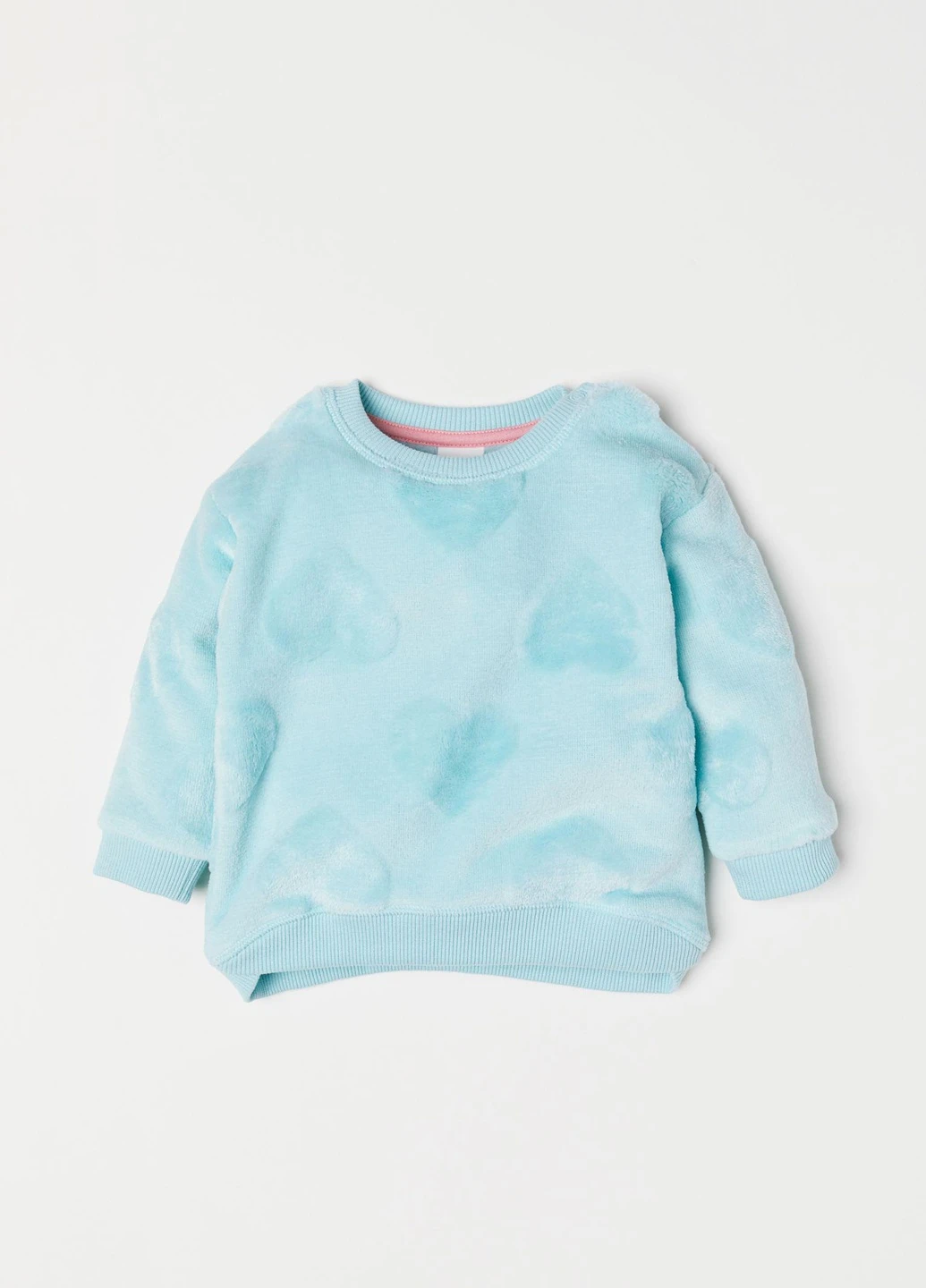 H&M світшот фліс,ментоловий, мятный
