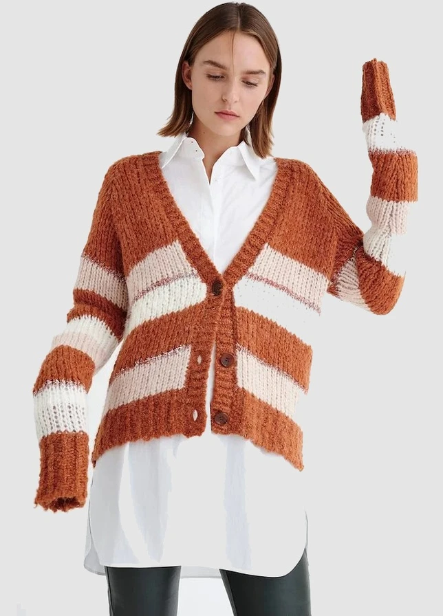 Комбінований демісезонний светр InWear