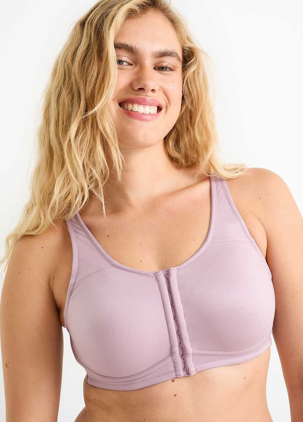 Пудровий мінімайзер бюстгальтер C&A без кісточок нейлон