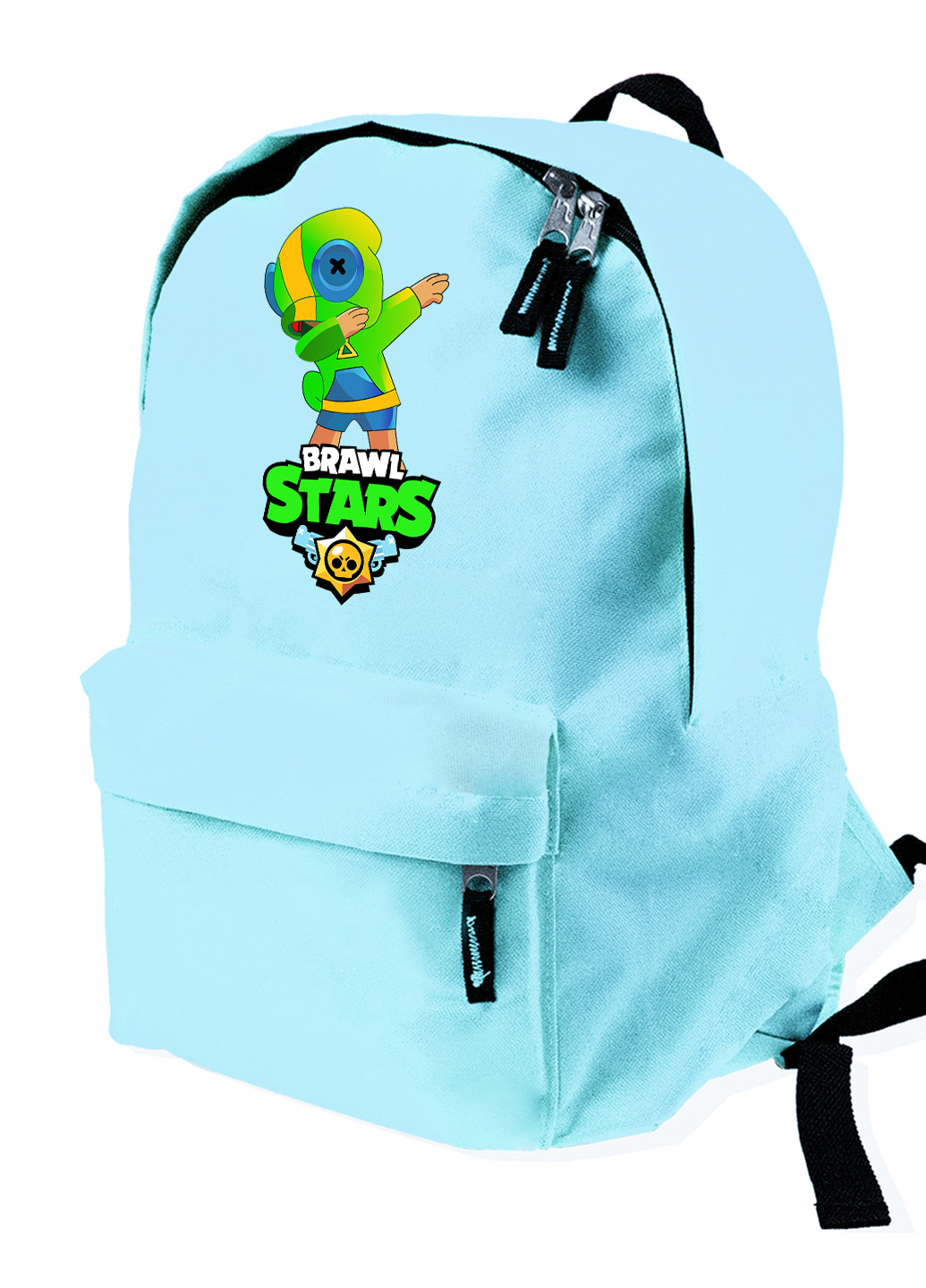 Детский рюкзак Зеленый Леон Бравл Старс (Green Leon Brawl Stars) (9263-1705) MobiPrint (217075382)