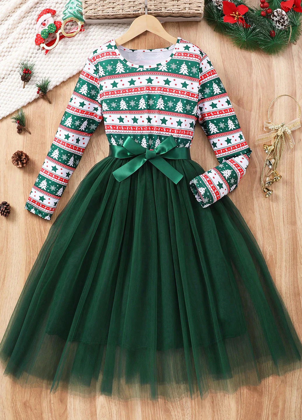 Зелёное платье SHEIN (331624236)