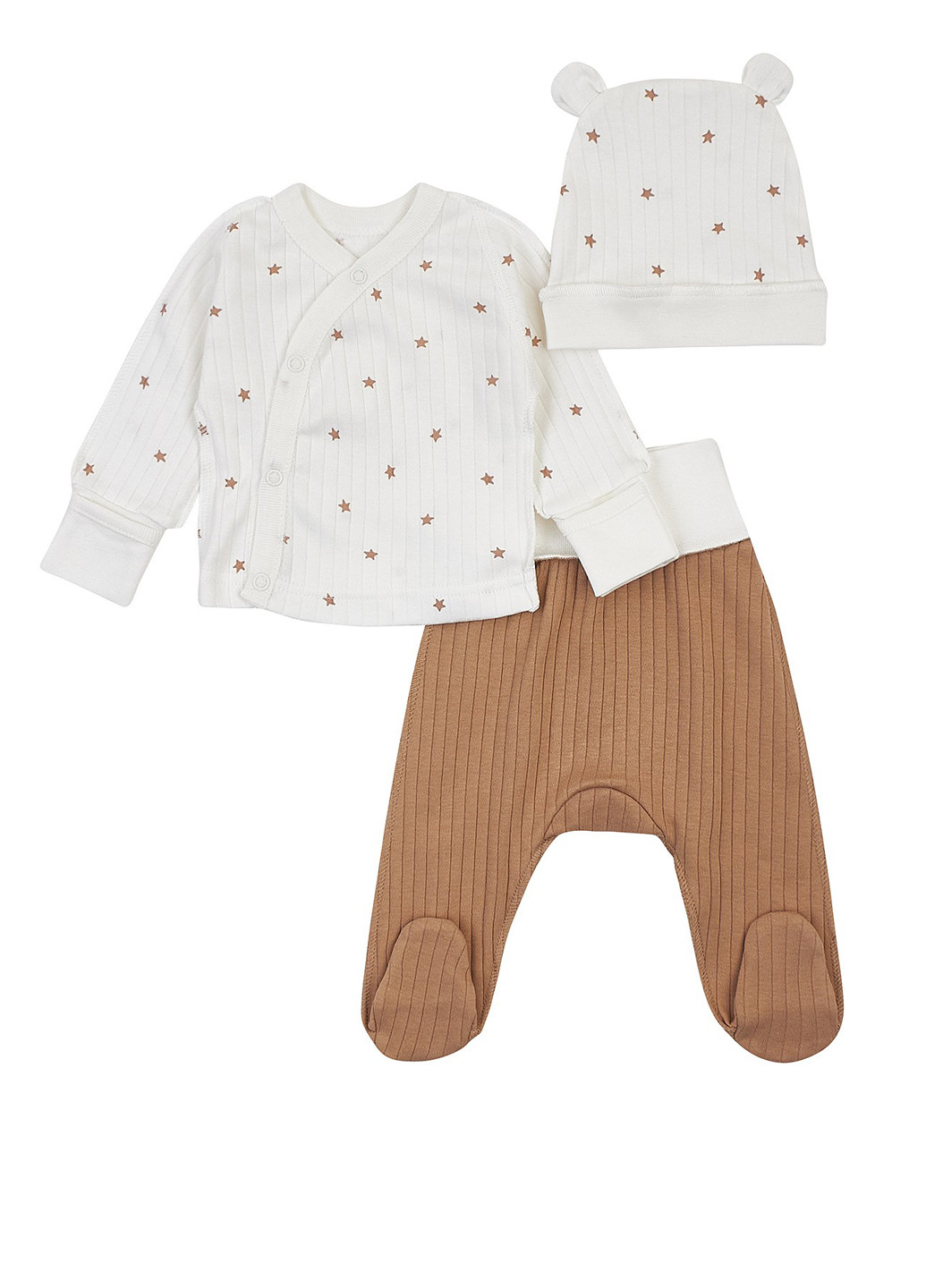 Комбинированный демисезонный комплект (кукла, ползунки, шапка) Ляля