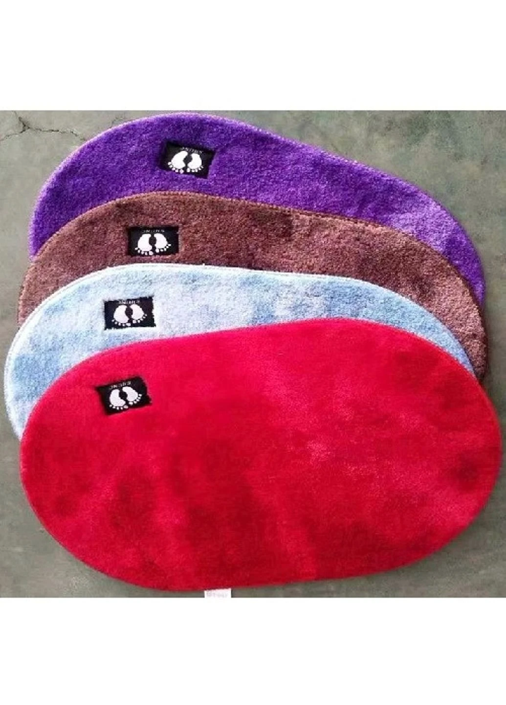 Коврик для ванной комнаты Plush JY01001-L 50х80 см Stenson (253628022)