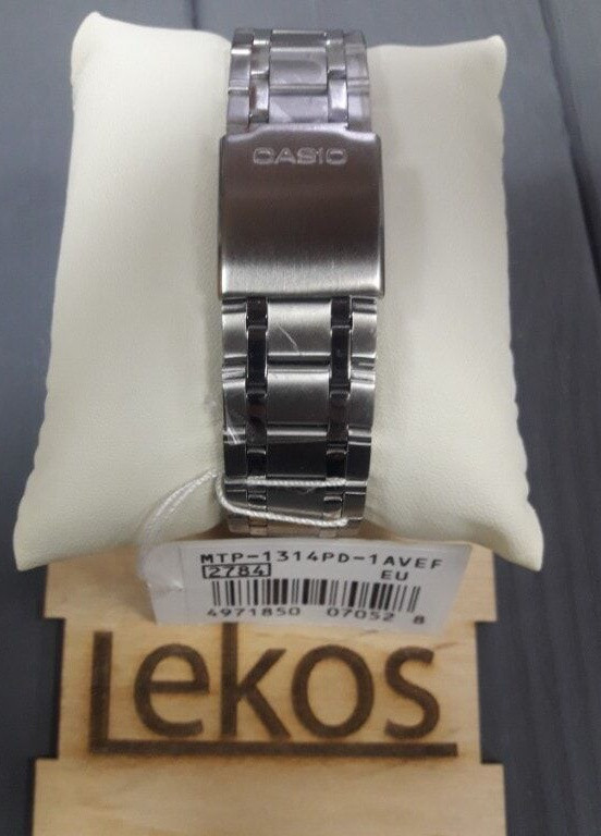 Чоловічі Годинники MTP-1314PD-1AVEF кварцові класичні Casio (226705003)