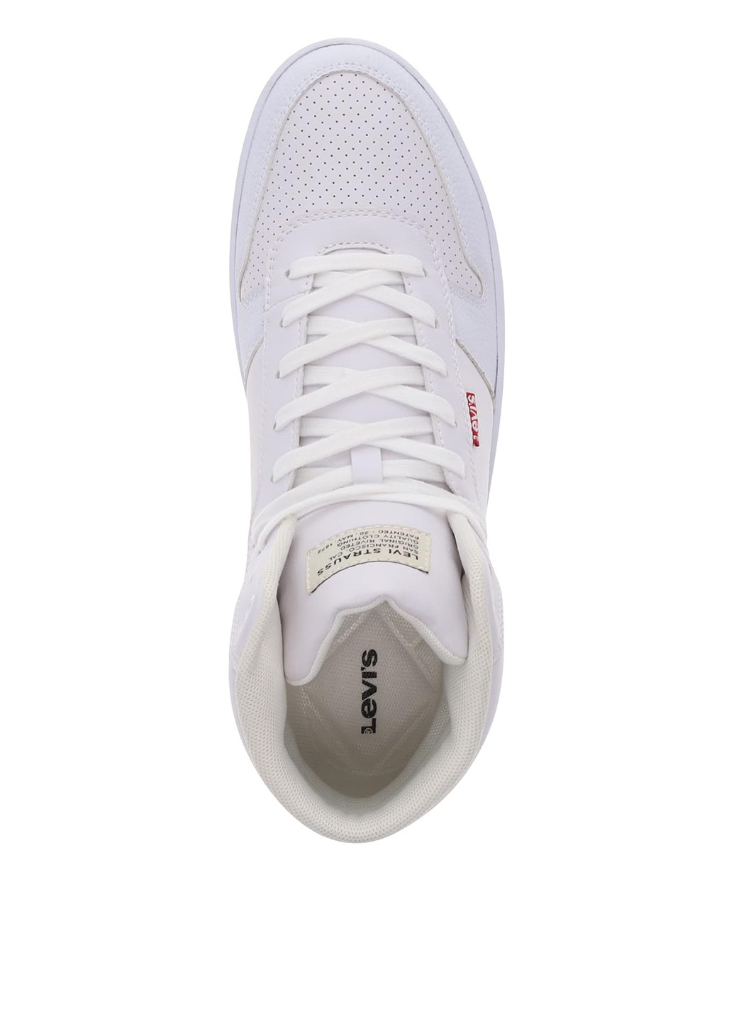 Белые кеды Levi's
