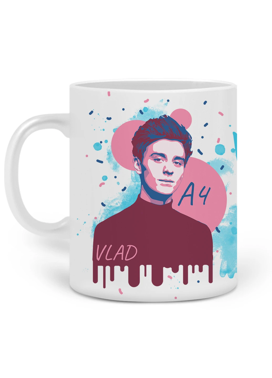 Кружка блогер Влад Бумага А4 (blogger Vlad A4) 330 мл Чашка Керамическая (20259-2624) MobiPrint (219777303)