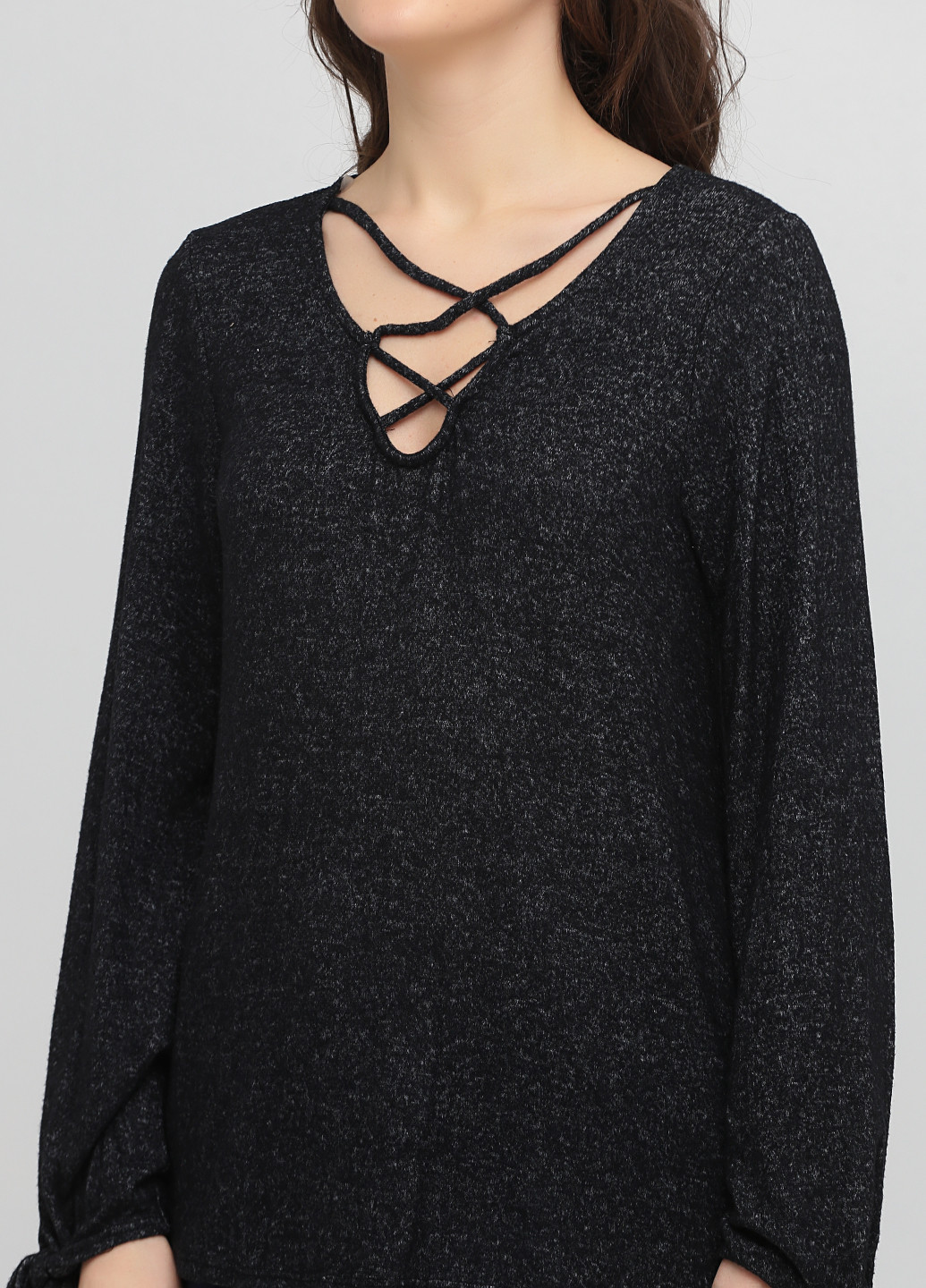 Темно-сірий демісезонний пуловер Francesca's