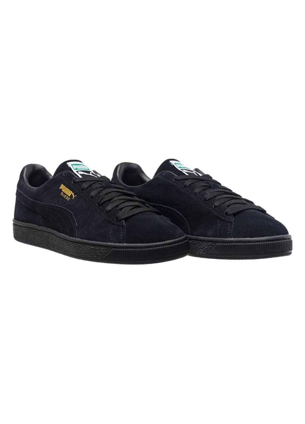 Черные демисезонные кроссовки 37491512 Puma Suede Classic XXI
