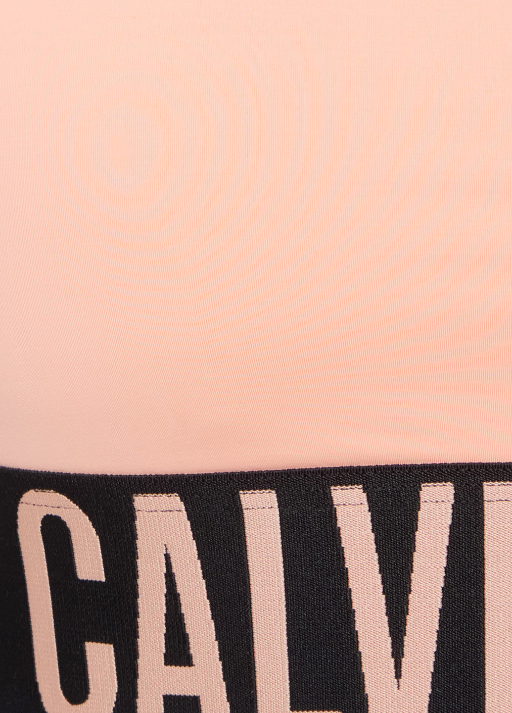 Помаранчевий топ бюстгальтер Calvin Klein без кісточок поліамід