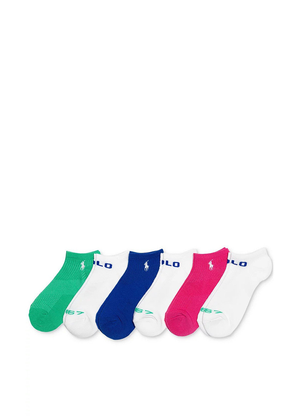 Комбіновані шкарпетки (6 пар) Ralph Lauren логотипи (322171475)