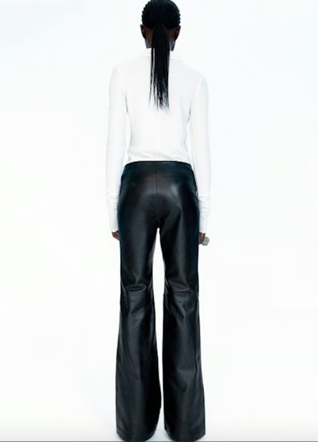 Брюки кожаные H&M Studio (354516137)