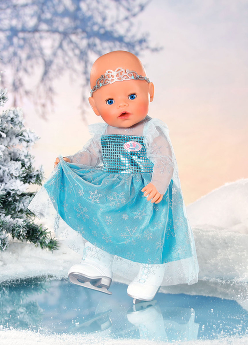 Набор одежды для куклы Принцесса на льду BABY born (247385175)