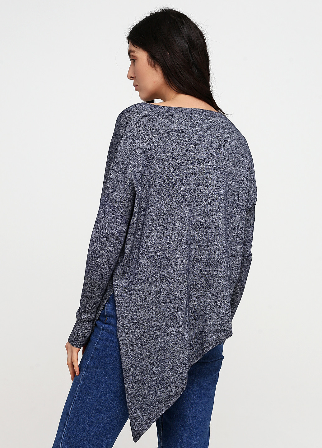 Темно-синий демисезонный пуловер пуловер Motivi