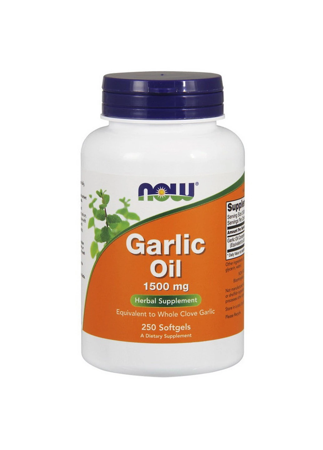 Экстракт чеснока NOW Garlic Oil (250 капс) нау фудс Now Foods (255409014)